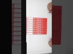 Luxus-Style Vollfarbdruck Tyvek-Armbänder mit Sequenznummern und Barcodes