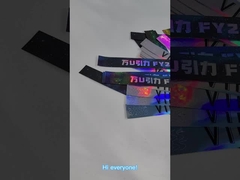 Fabrikmaßgeschneiderte Papier-Armband glänzender Glitter Laser-Armband modisch und auffällig