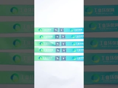 Verstellbare Größe Gewebe Armbänder aus Stoff Broderierte Sicherheitsarmbänder