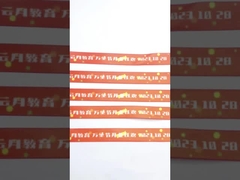 Promotion Event Gewebte Stoff Armbänder mit akzeptablen OEM und Custom Logo