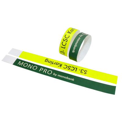 Druckpapier Veranstaltung Armbänder Strichcodierung Leichtgewicht Tyvek Material