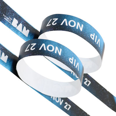Stylische, maßgeschneiderte Event-Armbänder, wasserdichte DuPont Tyvek-Armbänder