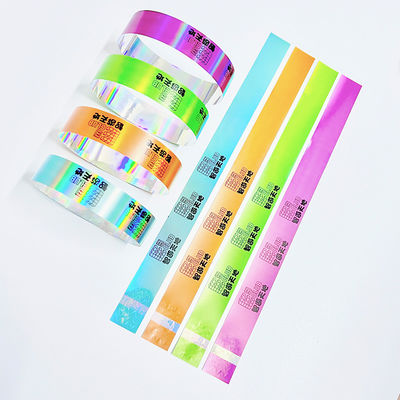 Unisex Glitter Party Armbänder Laserdruck Verstellbares Armband