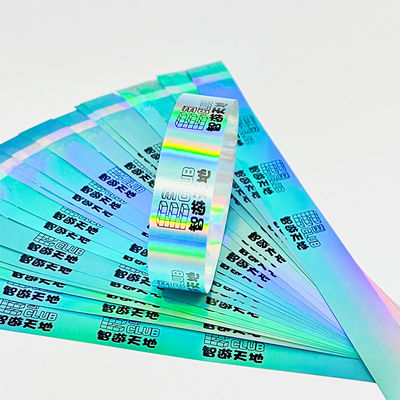Öko-freundliche Glitzer-Armbänder, Holographische Laserdruck-Armband