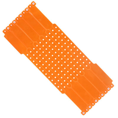 Unregelmäßig geformtes Vinyl-PVC-Armband in Karton