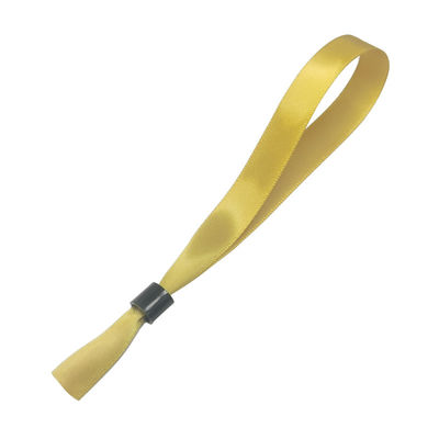 RFID Gewebe Armbänder Druck Stoff Armbänder mit Plastikverschluss