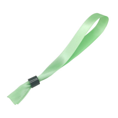 OEM Gewebte Stoff Armbänder Sicherheitsverriegelung mit Plastikverschluss
