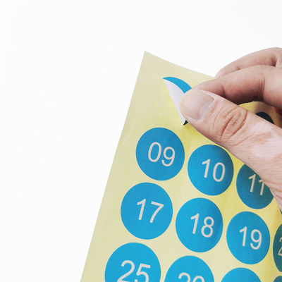 Party Printing Die Cut Stickers Abnehmbare kundenspezifische Etiketten UV-beständig