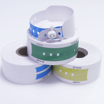 UPC Barcode Patienten-ID-Armband, Vinyl-Armband für Krankenhäuser