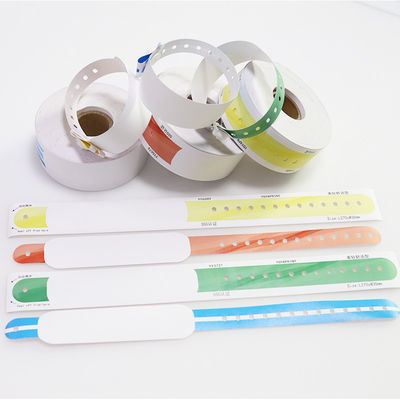Benutzerdefiniertes Logo Krankenhaus-Patienten-Armband Sicherheits-Identifikationsarmband