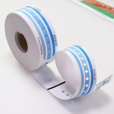 Sicherheits-Patient RFID-Armband Permanent Kleber Krankenhaus-Armband Am Handgelenk