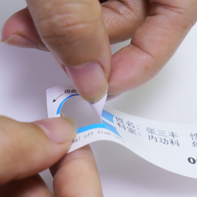 Geburtskrankenhaus-Armband für Patienten, benutzerdefiniertes Text-Identifikationsband