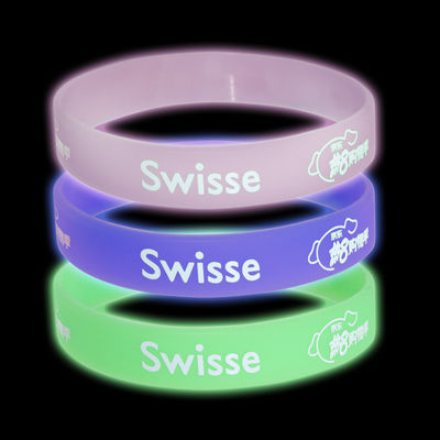 Silikon-Armbänder, wasserdicht gedruckte Silikon-Armbänder