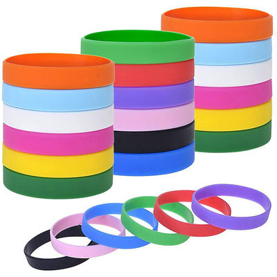 Silikon-Armbänder Werbeartikel 20cm-25cm Länge