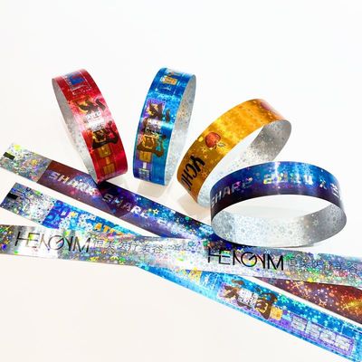 Tyvek-Papier-Armbänder in verschiedenen Farben