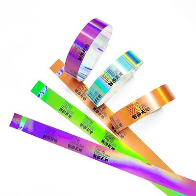 Kunststoff Glitter Party Armbänder Silber/Gold/Anpassungsmöglichkeiten für Ihre Veranstaltung
