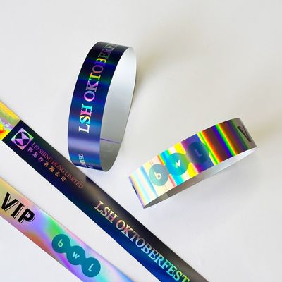 Passiertes Event Armband Glanz-Armband Laser Glitter Party Aktivität Armband Für Erwachsene Kinder