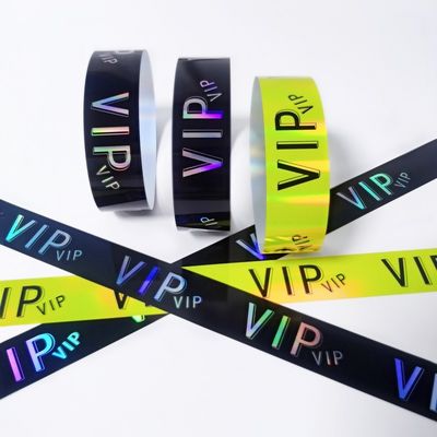 Fabrik Wasserdicht Schweißfest Tyvek Veranstaltung Armbänder Veranstaltung Party VIP Identifikation Eintrittspapier Veranstaltung Armband