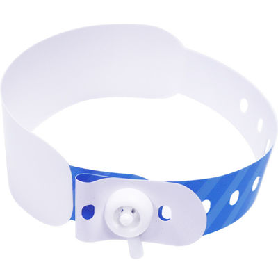 Großhandel Einweg-Krankenhaus-Armbänder Identifikations-Inkjet-Druck-Wärmeempfindliches Papier Patienten-ID-Armbänder