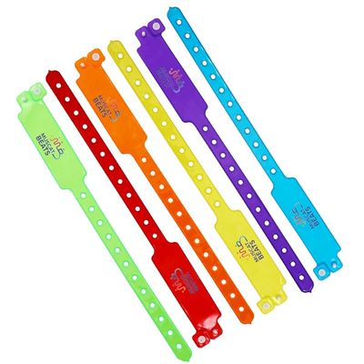 Vinyl-PVC-Wasserdichtes Geschenkband für Veranstaltungen mit anpassbarem Design und Neon-Fluoreszenz-Farboption