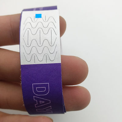 Tyvek Dupont Papier Armband Aktivität Barcode Veranstaltungen Papier Veranstaltung Zulassungsarmband