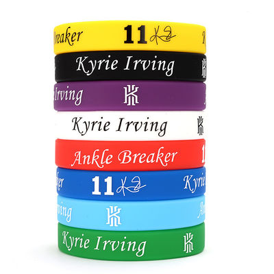 Slogan Wachwort Druck Silikon Armbänder Anpassung Bands Fußball Basketball Fans Sport Silikon Armbänder