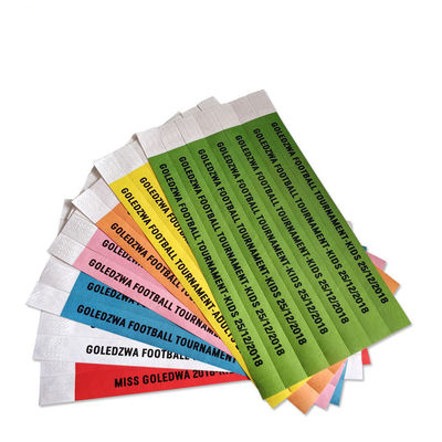 Tyvek-Event-Armband mit Barcoding, Nummern, Wasserdicht, Pool-Party-Identifizierung, Eintrittspapierband