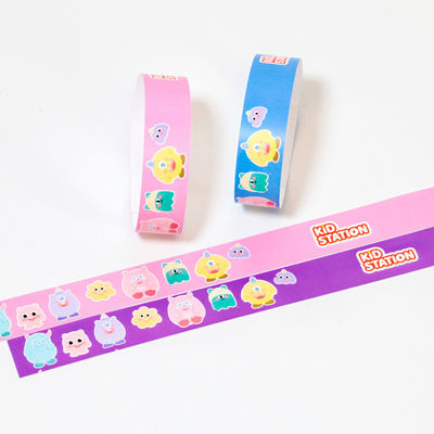 Custom Festival Armband Nummerierung Barcoding Pool Party Festival ID VIP Eintritt Eintritt Wasserdichtes Papierband Armband
