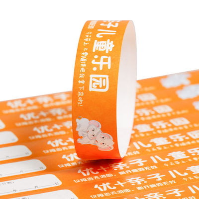 Wasserdichte Armbänder aus Tyvek-Papier zum Drucken von Festivalveranstaltungen