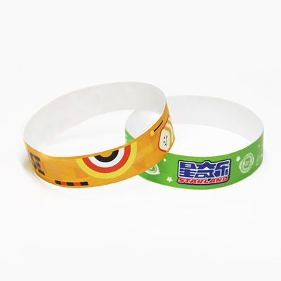 Tyvek-Papier-Armbänder mit Sequenznummern