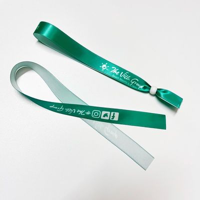 Festival Konzert Promotion Veranstaltungen Gewebte Stoff Armbänder mit akzeptablen OEM und verschiedenen Designs