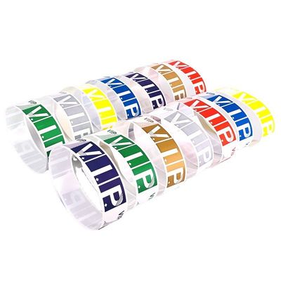 Lieferant Langlebige Tyvek-Papier-Armbänder für Veranstaltungen