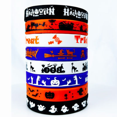 American Style Silikon Armbänder Halloween Geschenk Werbung Werbegeschäft