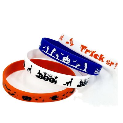 Euramerikanischer Stil Silikon Armbänder Veranstaltung Halloween Geschenkfest Gummi Armband