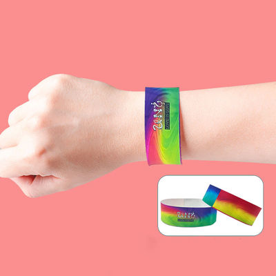 Passen Sie Ihr Ventilationsarmband an Wasserdichte und langlebige Tyvek-Armbänder für Veranstaltungen Eintrittskarte