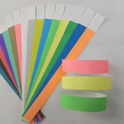 Passen Sie Ihre Veranstaltung an Armband Tyvek Armbänder für Veranstaltungen Eintritt Zugang Eintrittskarten