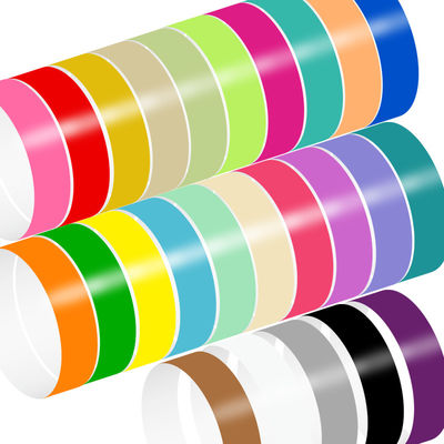 Tyvek Eintrittskarte Papier Armband mit Barcode Qr Code Seriennummer Wasserdicht und Einweg für 2025 Event VIPs