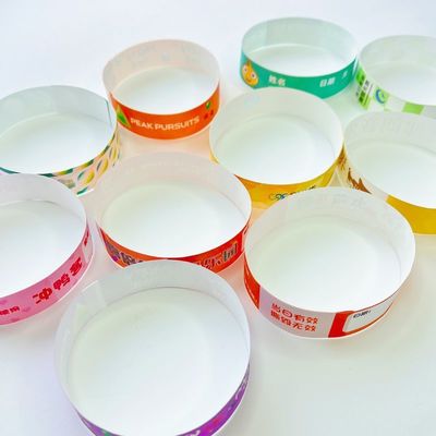 Wasserdichte Tyvek Armbänder für Großhandelsbestellungen und Veranstaltungen