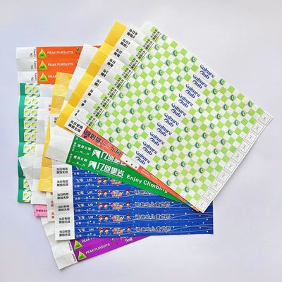 Wasserabweisende und hitzebeständige Papier-Veranstaltungs-Armbänder Der Schlüssel zu erfolgreichen Veranstaltungen