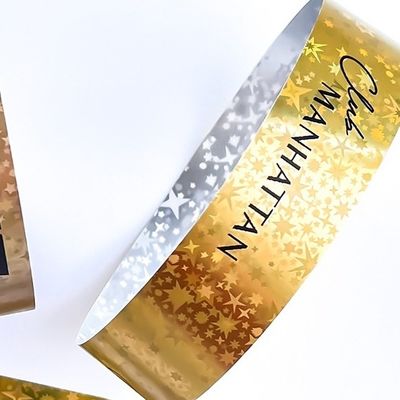 Glitzer-Hologramm-Armband für deine Party